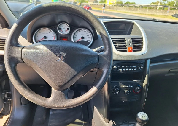 Peugeot 207 cena 12900 przebieg: 203000, rok produkcji 2010 z Trzciel małe 106